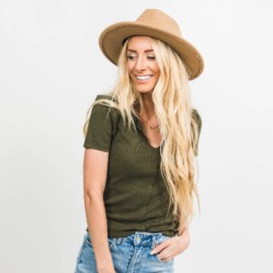 Flat Brim Hat